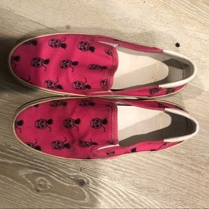 Saint Laurent Woven Slip Ons